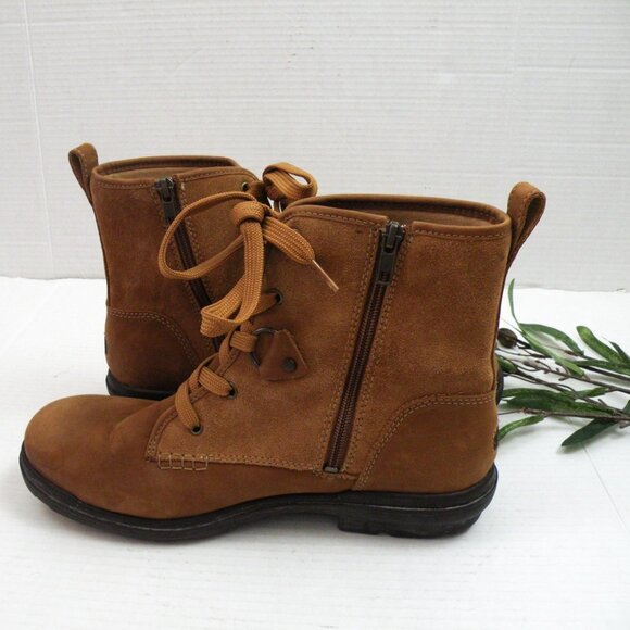 Worn Once! UGG Hapsburg Lace/Zipper Boots Womens Size 12 - Picture 5 of 10